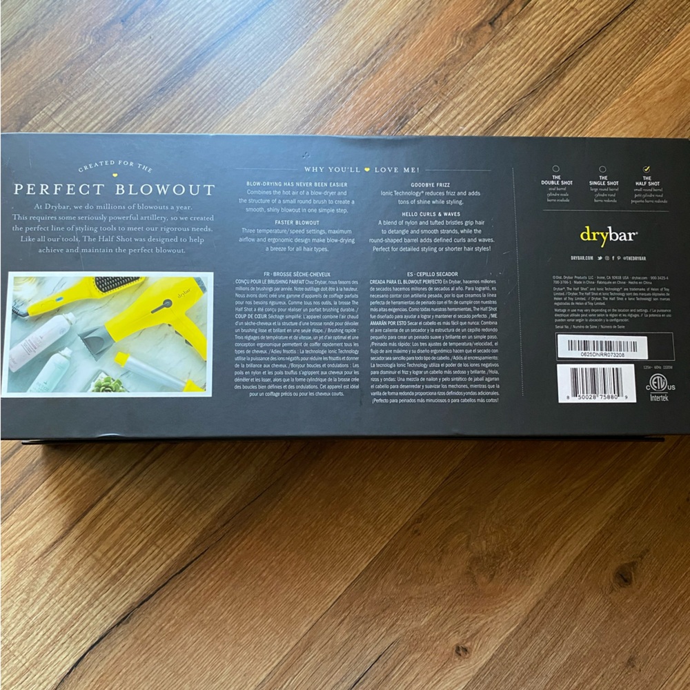 Drybar Yellow and Gray Blow-Dryer Brush - Picture 3 of 3